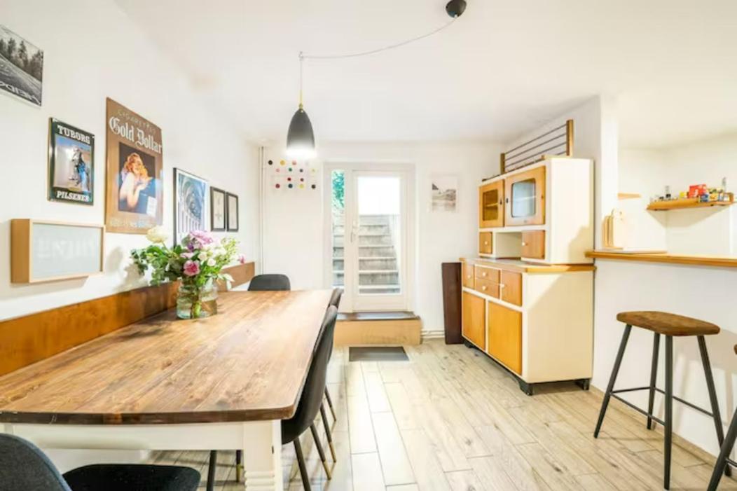 Gemütliche 3-ZKB WC SouterrainWohnung in Bestlage Hamburgo Exterior foto
